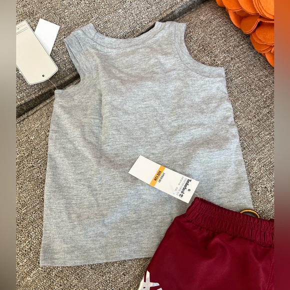 ❗️🆕Timberland Infant Boys Muscle Shirt and Swim Trunks Set❗️ - Picture 6 of 8